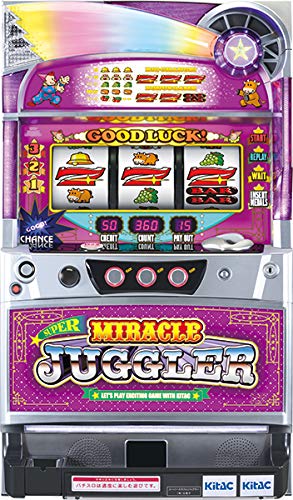 スーパーミラクルジャグラー　実機 スーパーミラクルジャグラー パチスロ 実機 本体+メダル不要機
